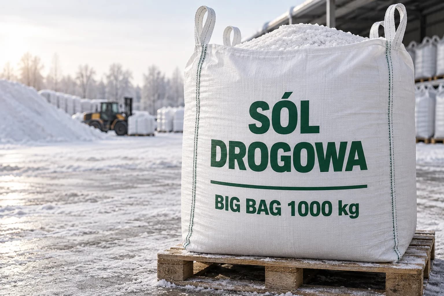 Sól drogowa w Big Bagu 1000 kg